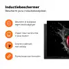 Appel - Rood - Water - Zwart - Fruit Inductie beschermer vinyl 3mm klein -zzzzzzz-td-ups