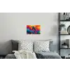 Dolfijn - Kleurrijk - Oceaan - Koraal Muursticker klein -slaapkamer