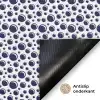 Oceaan - Bubbel - Blauw - Wit Deurmat klein 898 -antislip_NL