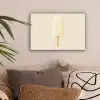 Minimalistisch - Waterijsje - Stokje - Beige canvas 2cm klein -sfeer1