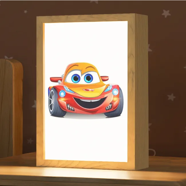 Kids’ Night Light - Race car - Orange - Boys - Kids - Car