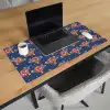 Disco - Blauw - Patroon Muismat XXL klein 681 -sfeer1