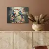 Toekan - Vogels - Bloemen - Natuur - Jungle PET vilt klein -sfeer4