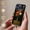 Boeket - Oranje - Gouden - vaas Telefoonhoesje iPhone 17 Pro klein -sfeer3_NL