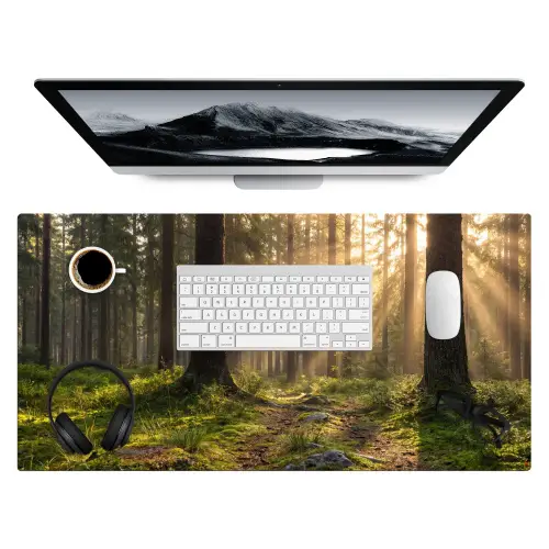 Bos - Zonlicht - Gras Muismat XXL klein -3d