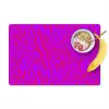 Zebra - Neon - Roze - Paars Placemat vinyl groot 368 -zzzproduct_Kitchenyeah-website