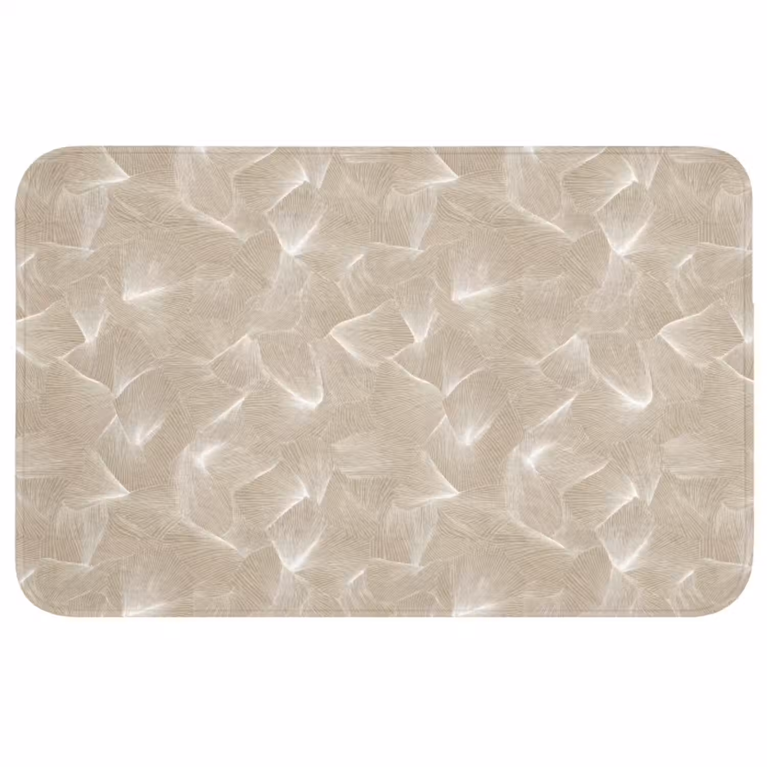 Badmat - Organisch - Textuur - Beige