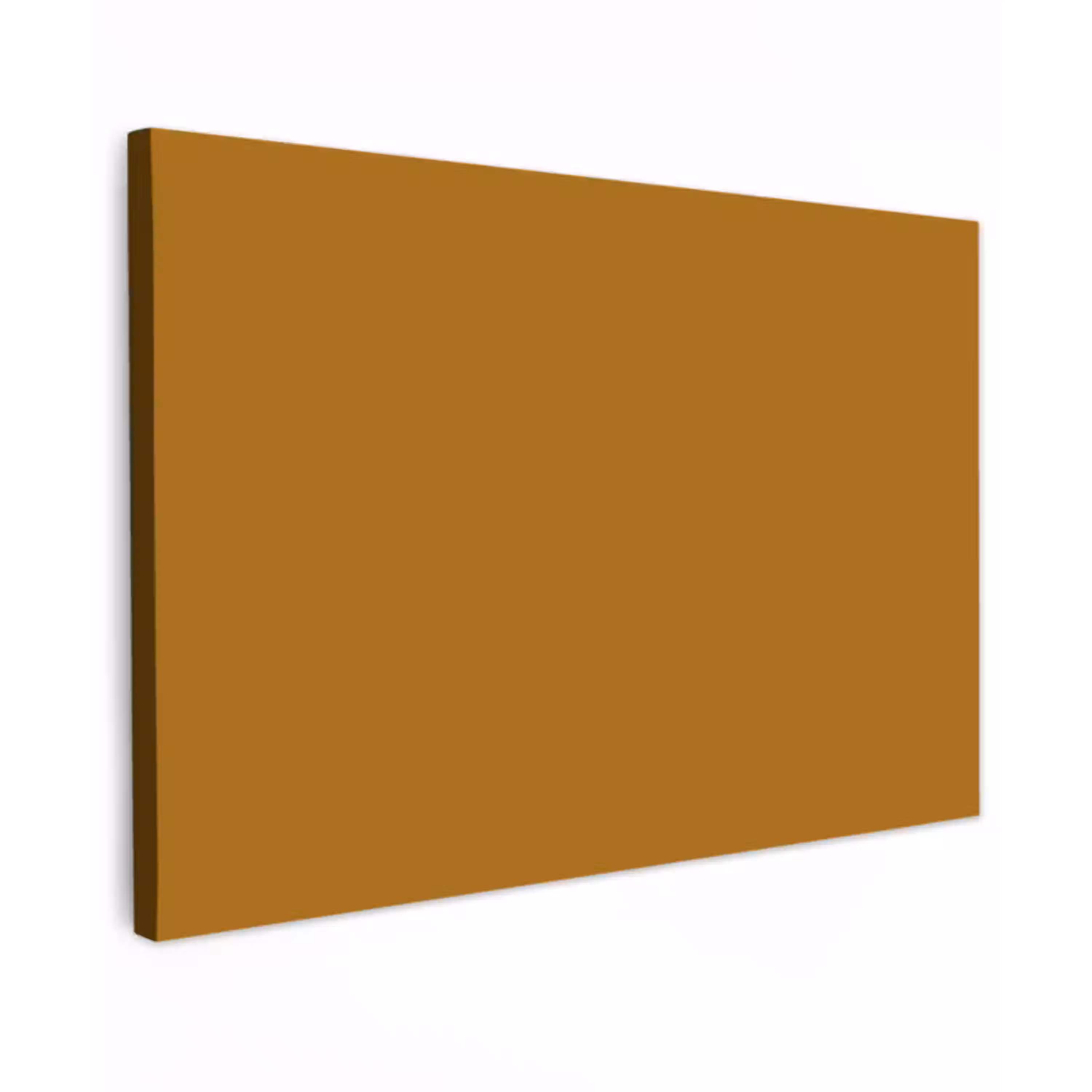 Ocre - Gold - Geel Tuinposter op houten frame 2 cm dik klein 845 -3d