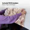 Pampasgras - Pluizig - Kleurrijk Inductie beschemer met haakjes klein 777 -ky-ophangen-nl