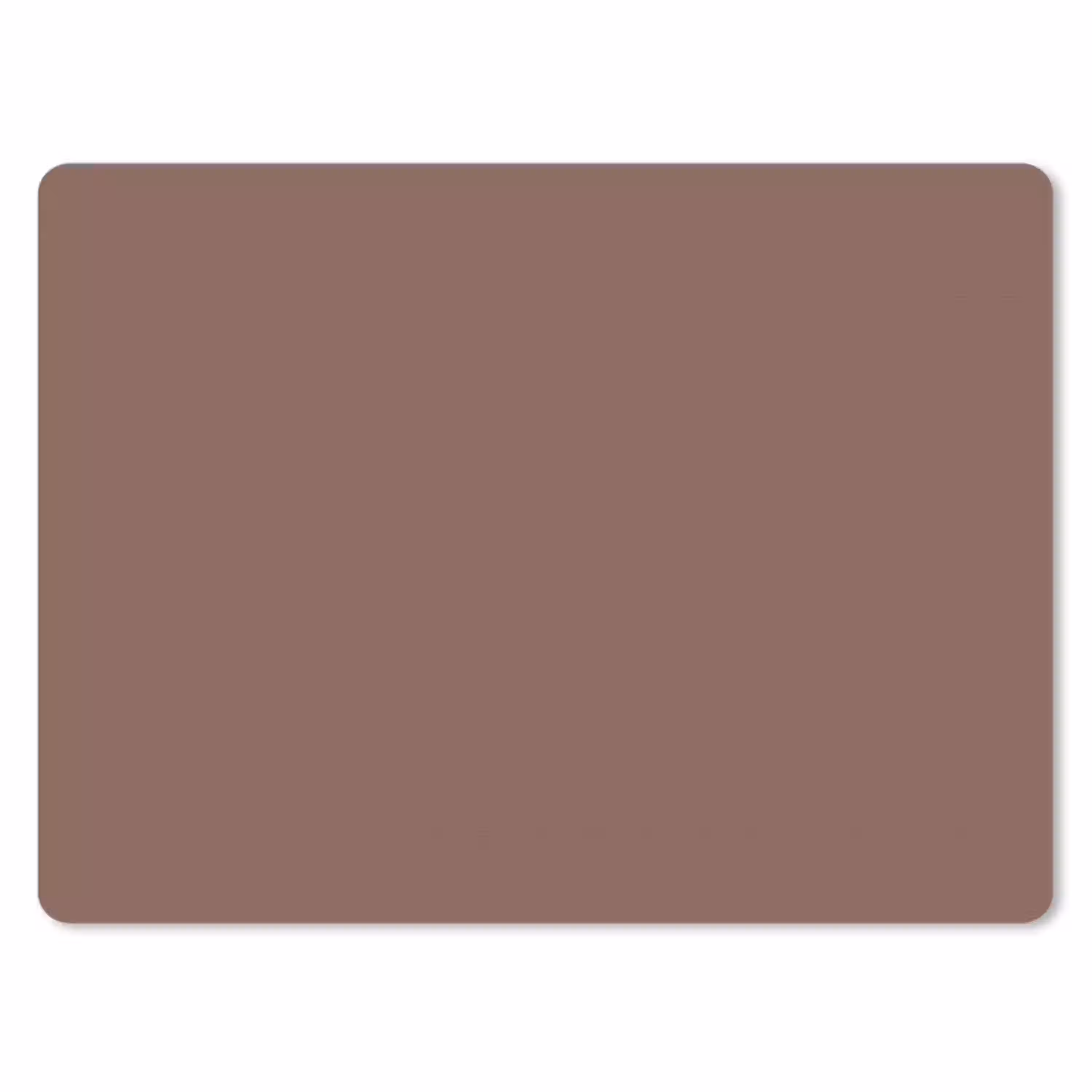 Muted - Chestnut - Bruin muismat rubber klein 262 -3d