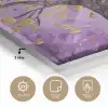 Levensboom - Boom - Paars - Goud - Modern plexiglas 5mm klein -sfeer2