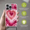 Hartvorm - Roze - Tie dye Hoesje iPhone 16 Pro Max met koord klein -sfeer2_NL