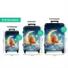 Geel monster op de maan NBS - Handbagage koffer - Kinderen Unisex middel zzzzzzVergelijking_3NL