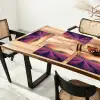 Lavendelveld - Quote - Zonsondergang Placemat vinyl groot -zzsfeer4_Kitchenyeah-website