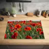 Klaprozen bij Zonsondergang Inductie beschermer vinyl 3mm klein -sfeer5