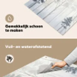 Bos - Bomen - Mist - Natuur - Illustratie - Grijs Inductie beschemer met haakjes klein -ky-schoon-nl