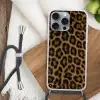 Pantervacht - Realistisch - Bruin Hoesje iPhone 16 Pro Max met koord klein -sfeer4
