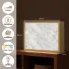 Grijs - Wit - Marmer Light Box met batterij (Wandlamp) middel 907 -USP_websiteoverzichtNL