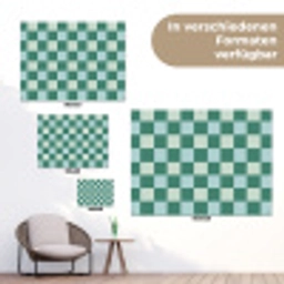 Schaak - Klassiek - Groen tuinposter los doek klein 239 -Xsfeer9_DE