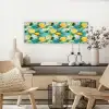 Citroen - Bloemen - Bruisend - Water canvas 2cm klein 828 -sfeer6