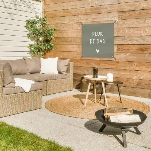 plukdedag-groen tuinposter los doek klein -sfeer4