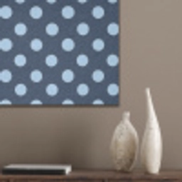Klassiek - Dots - Blauw PET vilt klein 837 -sfeer6_closeup