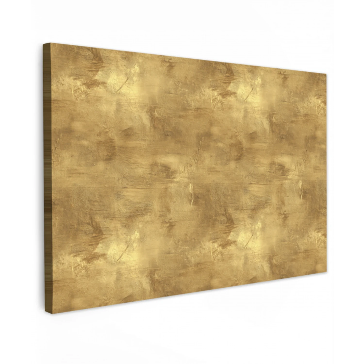 Industrieel - Textuur - Goud canvas 2cm klein 34 -z3d