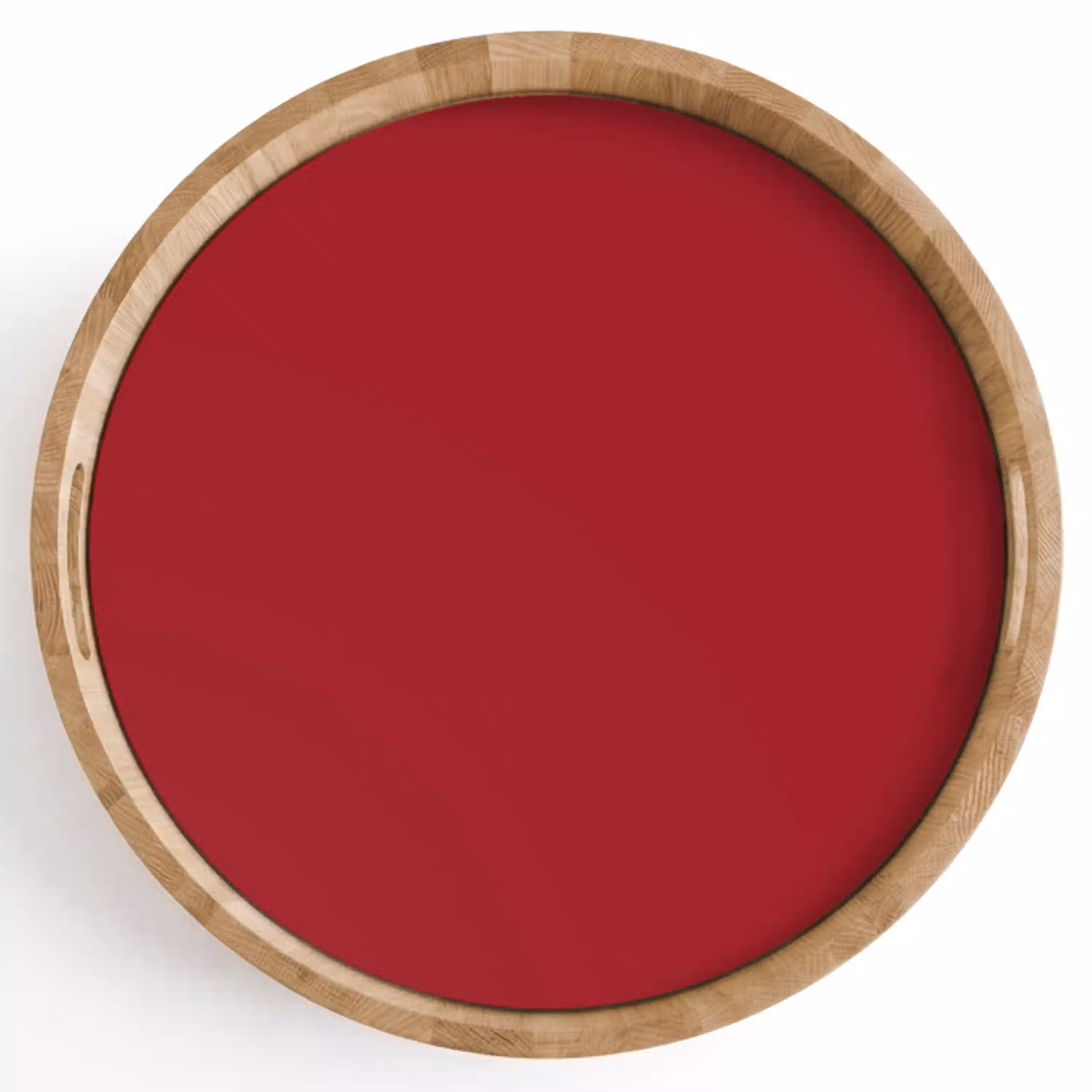Burgundy - Wine - Rood Dienblad Rond middel 914 -z3d_shopping