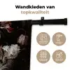 Bloemen - Jan Davidsz de Heem - Tijger - Schilderij - Stilleven - Oude meesters Wandkleed katoen klein -sfeer2