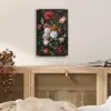 Stilleven met bloemen in een glazen vaas - Schilderij van Jan Davidsz. de Heem plexiglas 5mm klein -sfeer4
