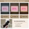 Tekst - Modern - Roze Light Box met batterij (Wandlamp) middel -USP_lichtkleurNL