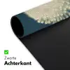 Vogel - Blauw - Vintage Muismat XXL klein -sfeer2