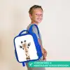 Gerrie Giraffe Kinderrugzak - Blauw middel -sfeer3_NL