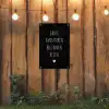 Grote avonturen beginnen klein - Quotes - Spreuken tuinposter los doek klein -sfeer1