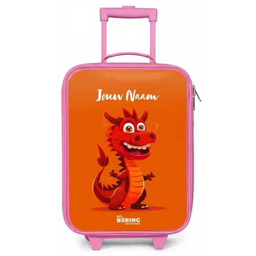 Horacio hotshot Kinderkoffer - Roze klein -zz3dotto