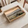 Toscaans - Landschap - Heuvels Dienblad Rechthoek middel -sfeer1