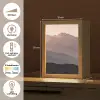 Panorama - Landschap - Bergen Light Box met kabel (Tafellamp) klein -USP_NL