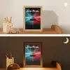 Sportauto - Blauw - Neon - Stad Light Box met kabel (Kinderlampje) klein -sfeer3_kind