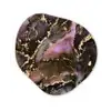 Marmer - Gold - Steen - Abstract Wandcirkel Organisch Forex 3mm klein -3d
