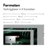 Kers - Cocktail - Rood - Marmer Muismat XXL klein -sfeer5