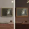 Bloemen - Eelke Jelles Eelkema - Oude meesters Light Box met batterij (Wandlamp) middel -sfeer3