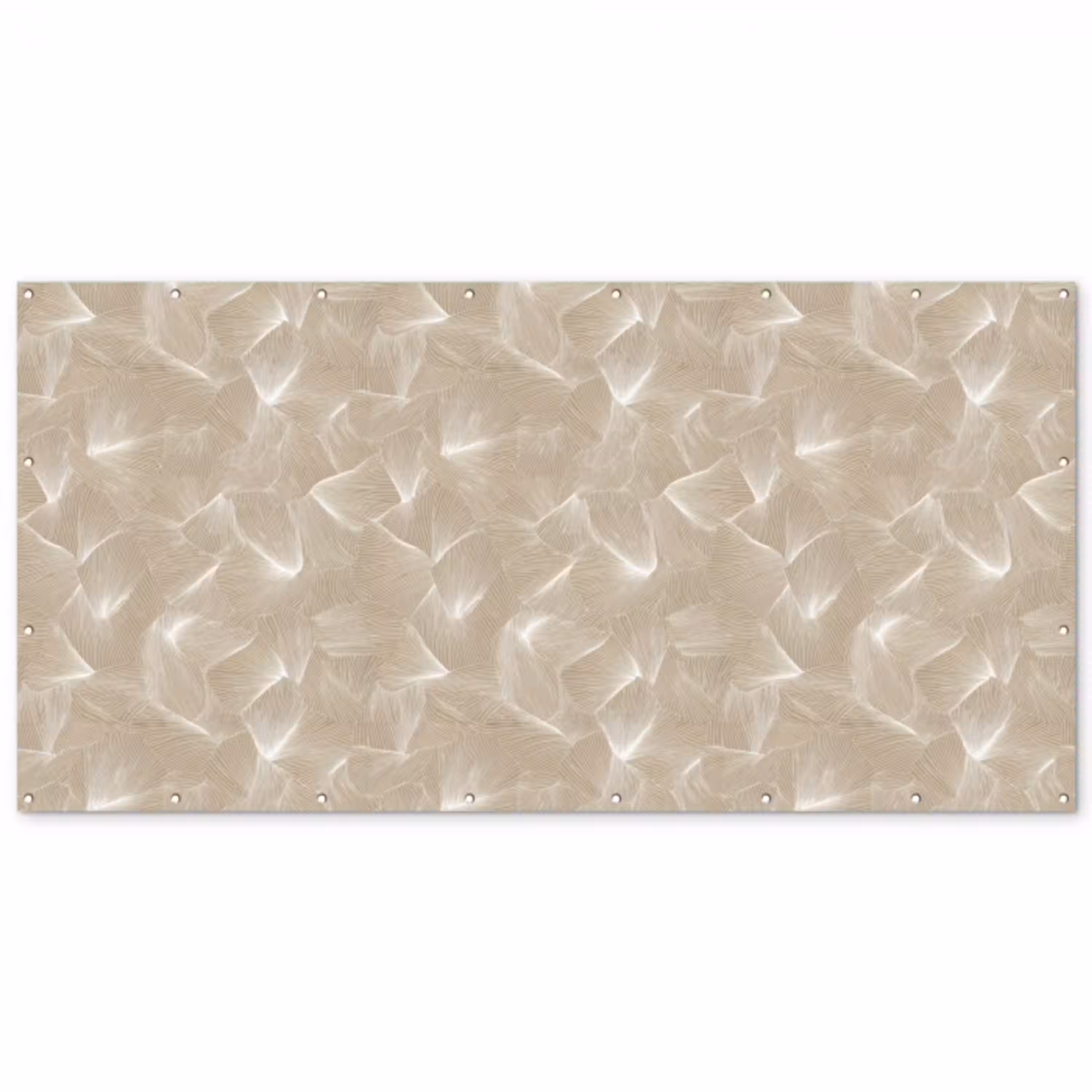 Organisch - Textuur - Beige Balkonbeschermer Duitsland klein 596 -zz_3d