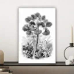 Design - Zwart wit - Natuur canvas 2cm klein -sfeer6