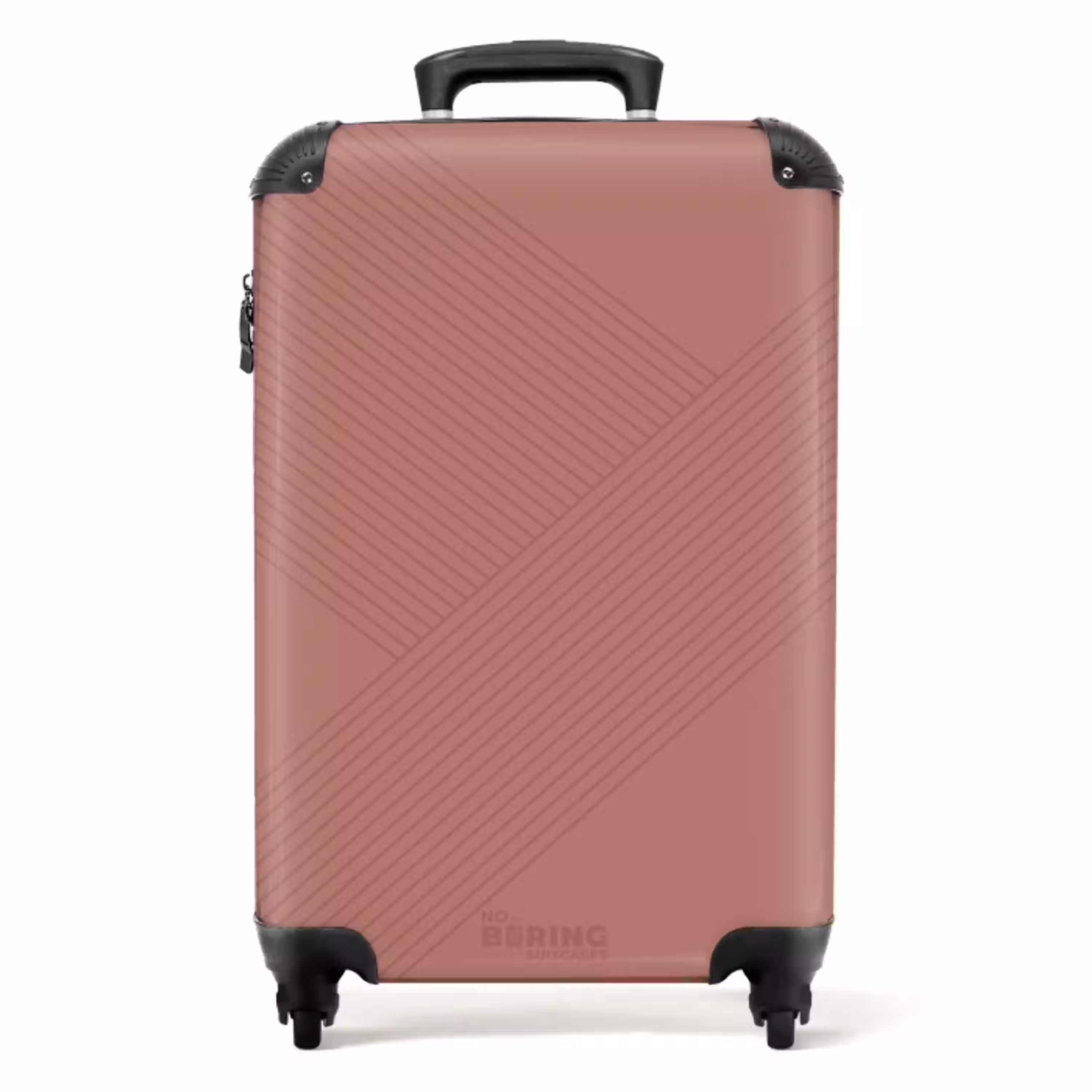Minimal - Kruisende lijnen op NBS - Handbagage koffer - Unisex middel -productfoto_recht