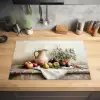 Fruit - Kruiden - Landelijk Inductie beschermer vinyl 3mm klein -sfeer5