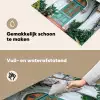 Deur - Patronen - Planten Inductie beschemer met haakjes klein -ky-schoon-nl