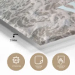 Where to next - Strand - Voetstappen plexiglas 5mm klein -sfeer2