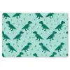 Donkergroen - Dinosaurussen - Afdrukken - Bladeren Placemat vinyl groot -zzsfeer1_Kitchenyeah-website