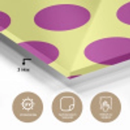 Dots - Klassiek - Geel plexiglas 5mm klein 11 -wsfeer2_DE