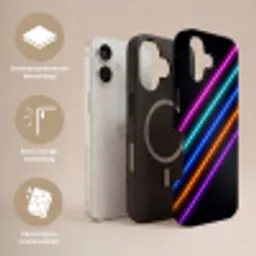 Esthetiek - Retro - Neon Toughcase MagSafe Apple iPhone 17 klein -USP_Lagen_NL